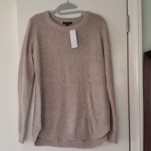 Stitch Fix Pink Clover Beige Sweater